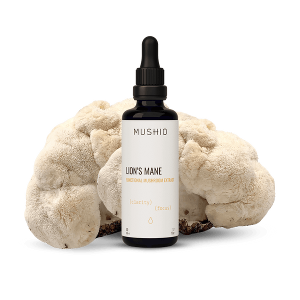 Mushio Lion's Mane Mushroom Extract Food Supplement