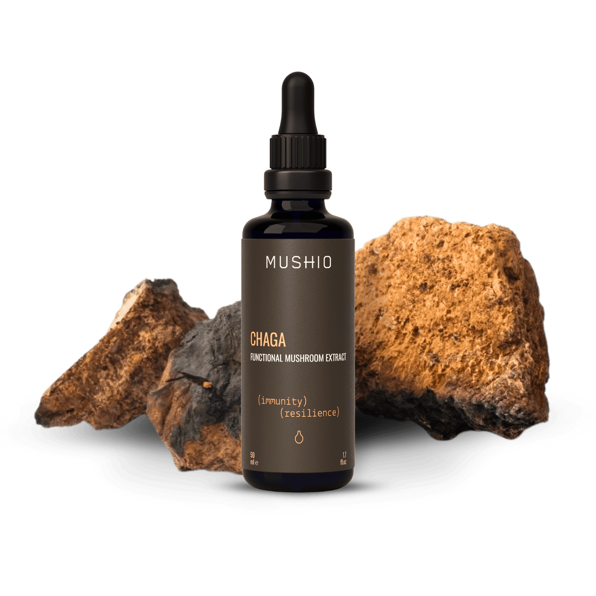 MUSHIO Chaga functional mushroom extract
